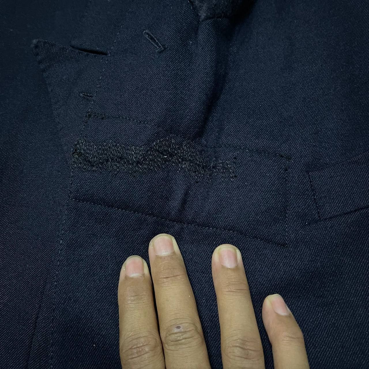 Burberry Vintage Burberry Gold Button Double Breasted Wool Coat Size US M / EU 48-50 / 2 - 8 Thumbnail