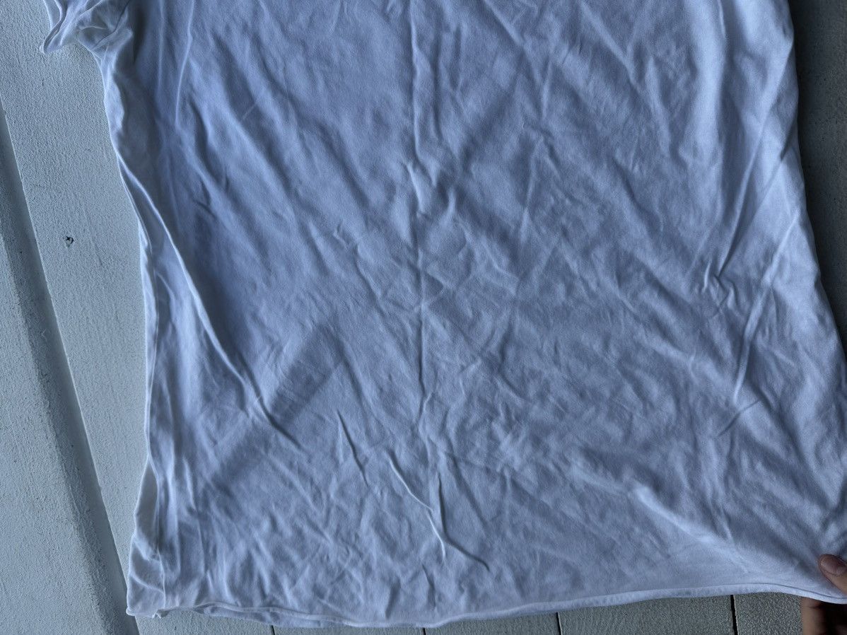 Rundholz RUNDHOLZ 🚨 WHITE T-SHIRT RARE AVANT GARDE OPIUM Size L / US 10 / IT 46 - 4 Thumbnail