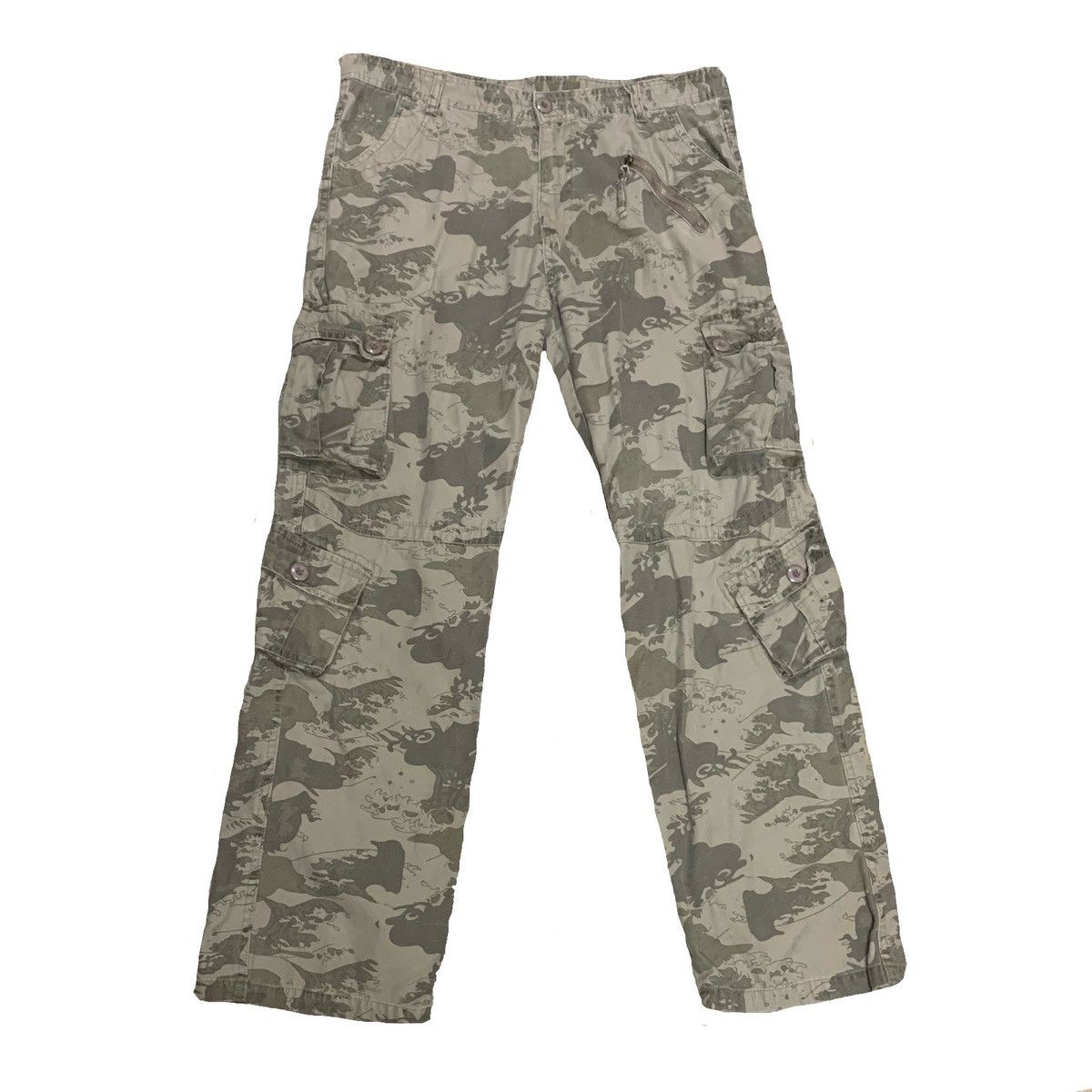 Vintage Y2K / 2000’s Desert Camo Cargo Pants Size US 36 / EU 52 - 1 Thumbnail
