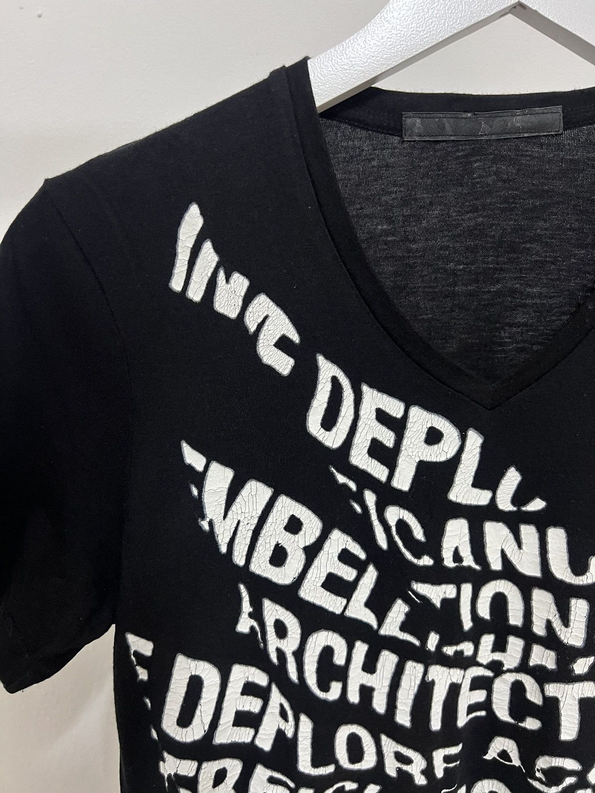 Julius JULIUS Graphic Typography Distorted Print Tee Size US S / EU 44-46 / 1 - 5 Thumbnail
