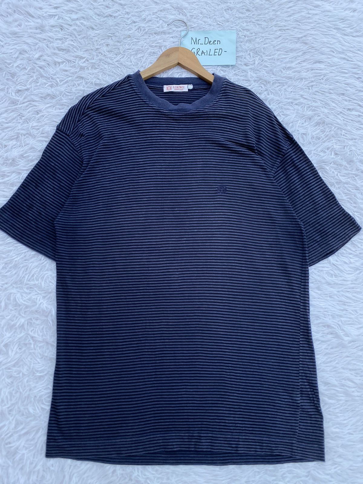 Loewe Rare Vintage Loewe Stripes Tshirt Size US L / EU 52-54 / 3 - 4 Thumbnail