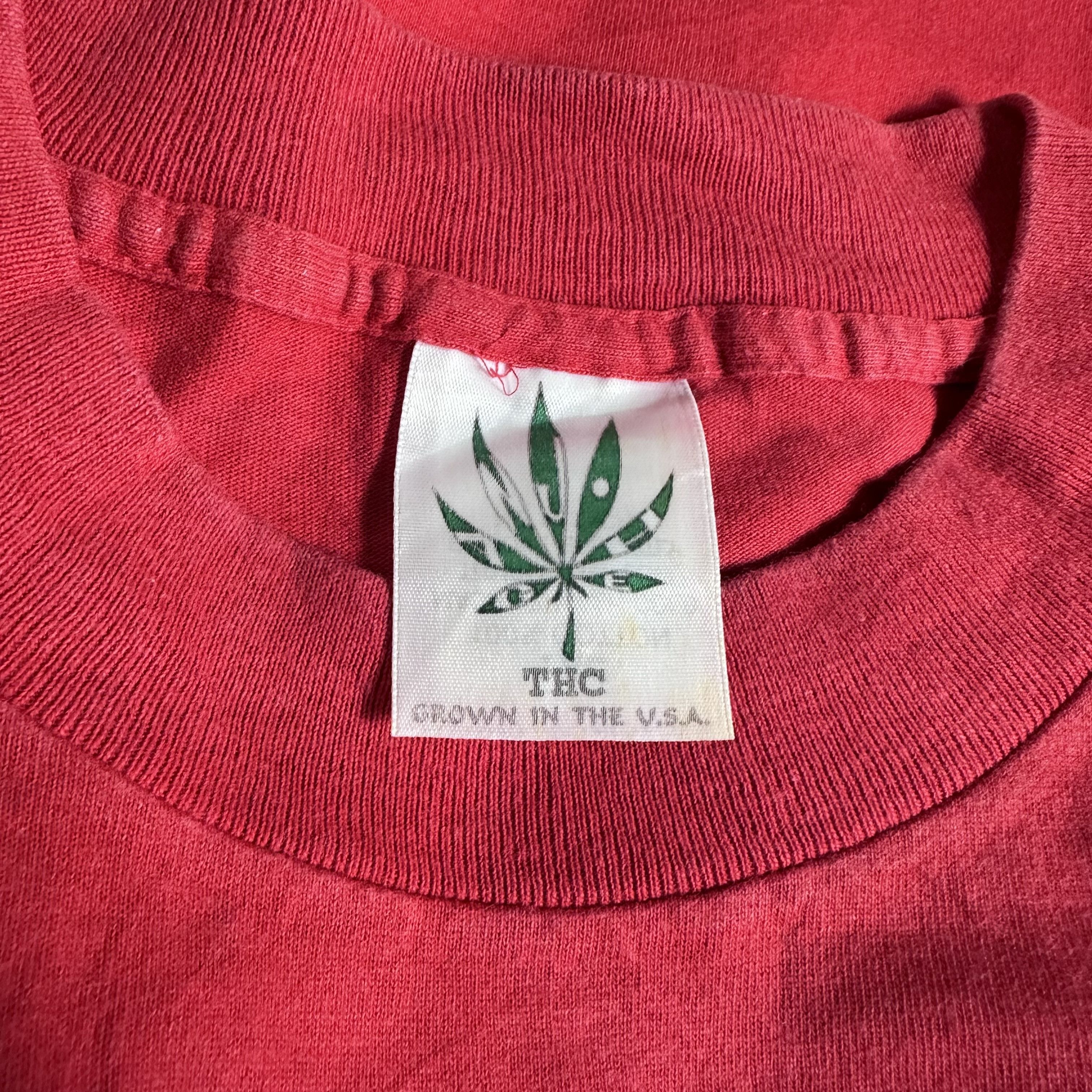 Vintage 🔥RARE🔥Vintage 90s THC Skateboard T-shirt Single Stich Size US XL / EU 56 / 4 - 5 Thumbnail
