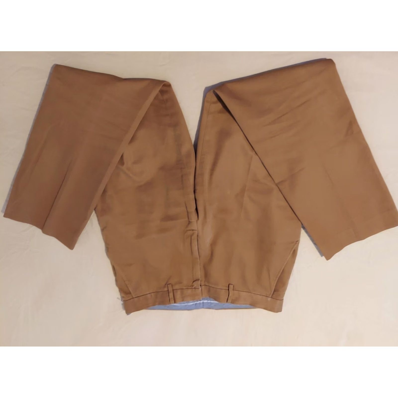 J.Crew Mens J. Crew Khaki Dress Pants 36x32 34x32 Cotton Slack Chino Trouser Size US 36 / EU 52 - 3 Thumbnail