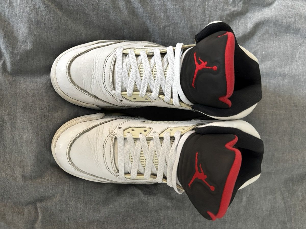 Jordan Brand Jordan 5 ‘White cement’ Size US 9.5 / EU 42-43 - 3 Thumbnail