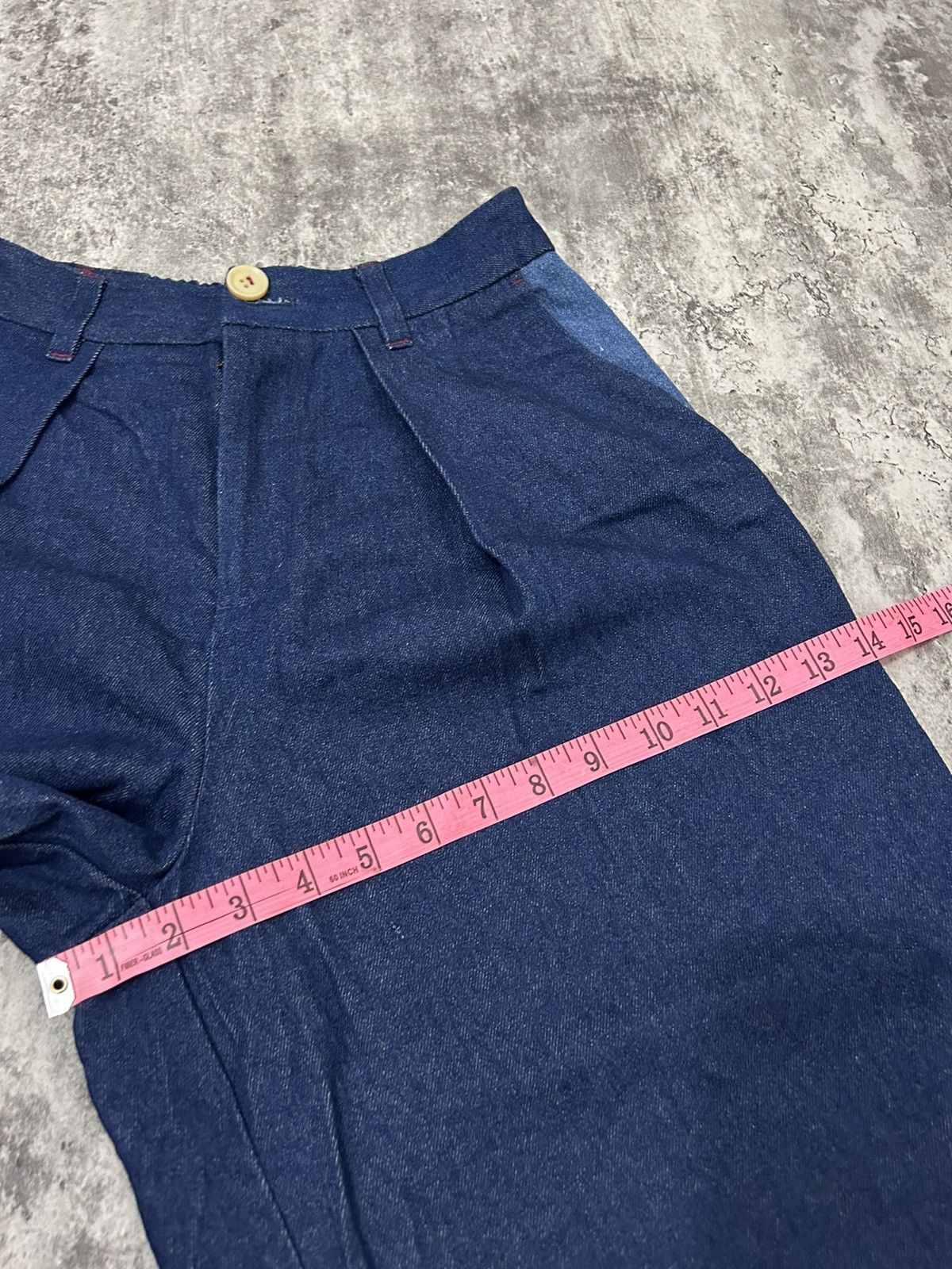 Japanese Brand × Yohji Yamamoto Pou Dou Dou Baggy Jeans Yohji style Size US 28 / EU 44 - 17 Thumbnail
