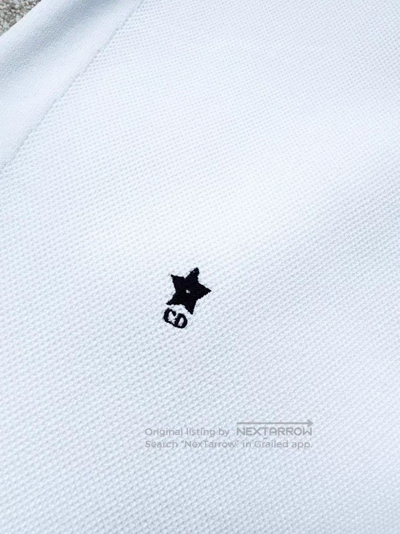 Dior Dior Navy Collar Lucky Star Embroidered Dress Size XS / US 0-2 / IT 36-38 - 4 Thumbnail