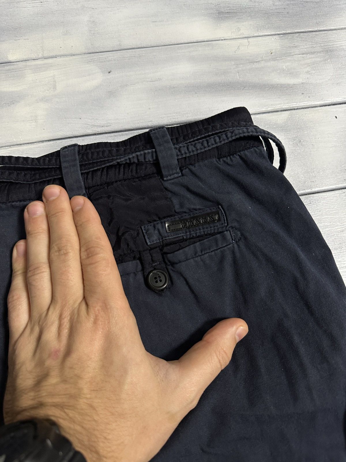 Prada Rare Luxury Pants Prada Black Tab Size 44. Size 30" / US 8 / IT 44 - 2 Thumbnail