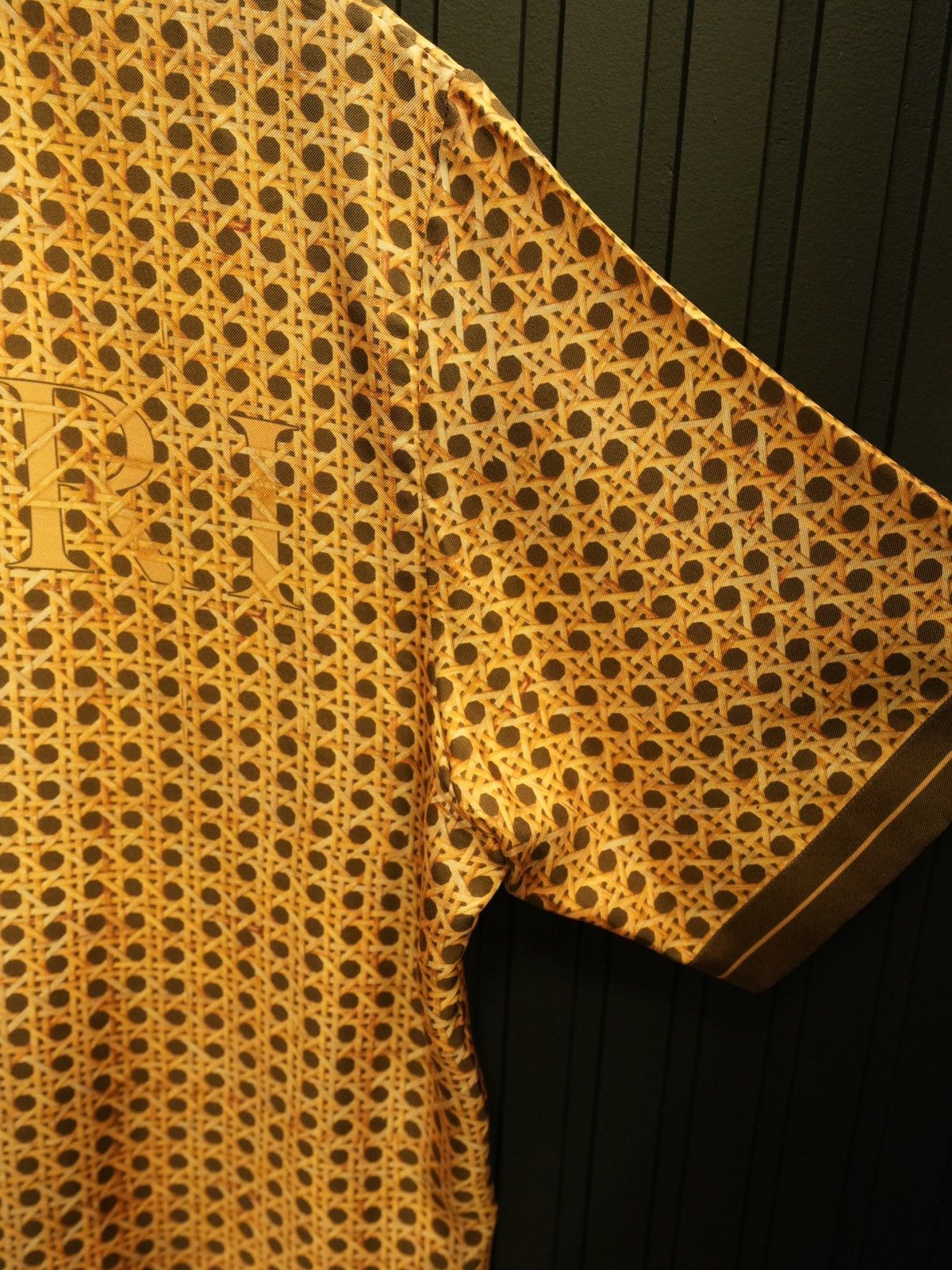 Amiri Amiri Weave Pattern Silk Shirt Size US S / EU 44-46 / 1 - 9 Thumbnail