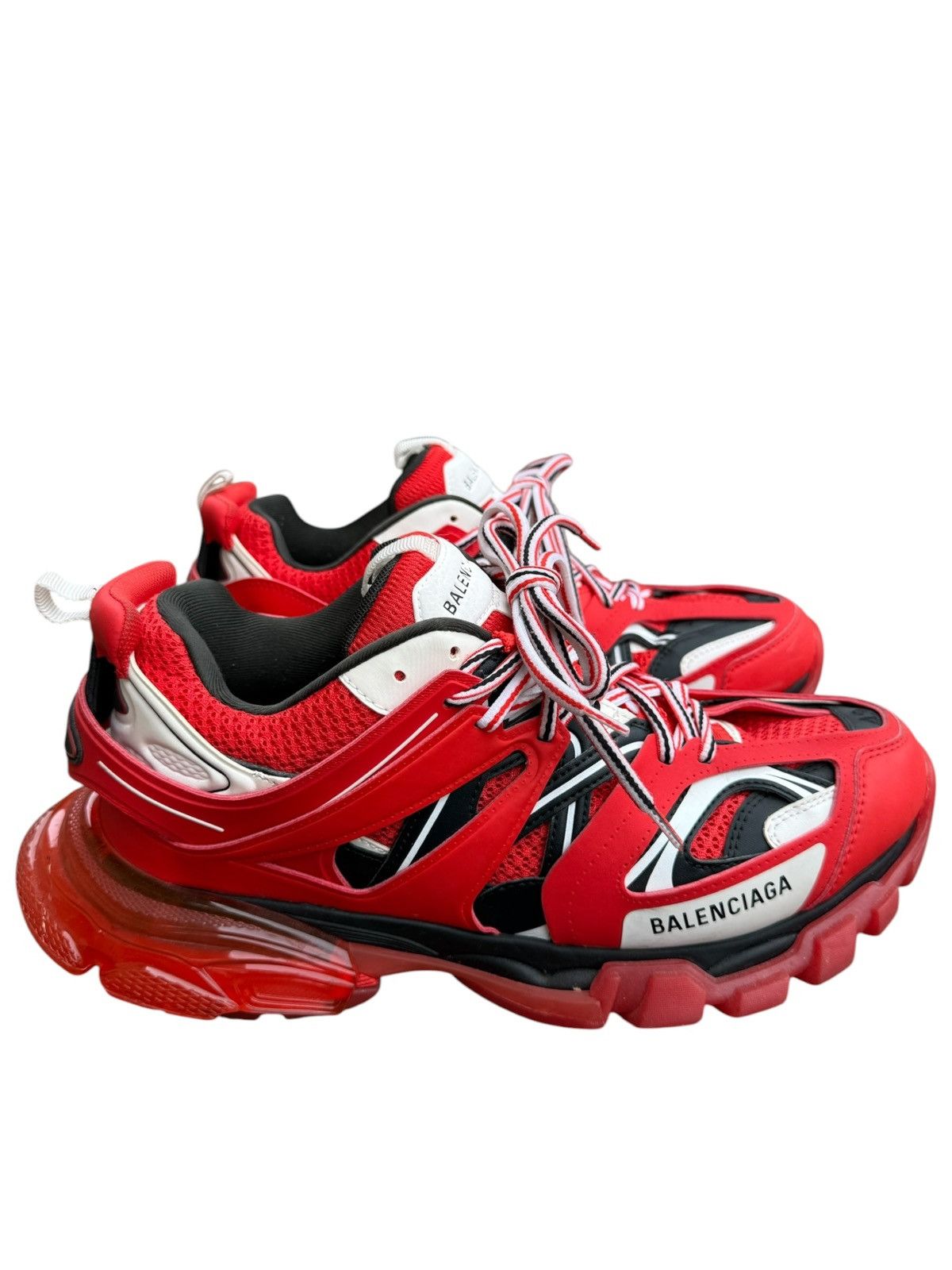 Balenciaga Balenciaga red track 2 sneakers Size US 10 / EU 43 - 3 Thumbnail