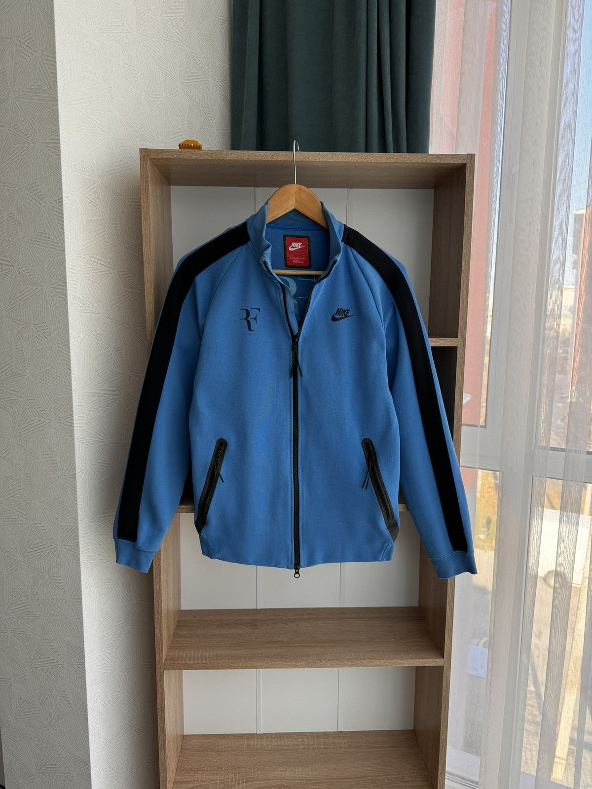 Nike Nike Tech Fleece x Roger Federer Tenis God Navy Hoodie Size US S / EU 44-46 / 1 - 1 Thumbnail