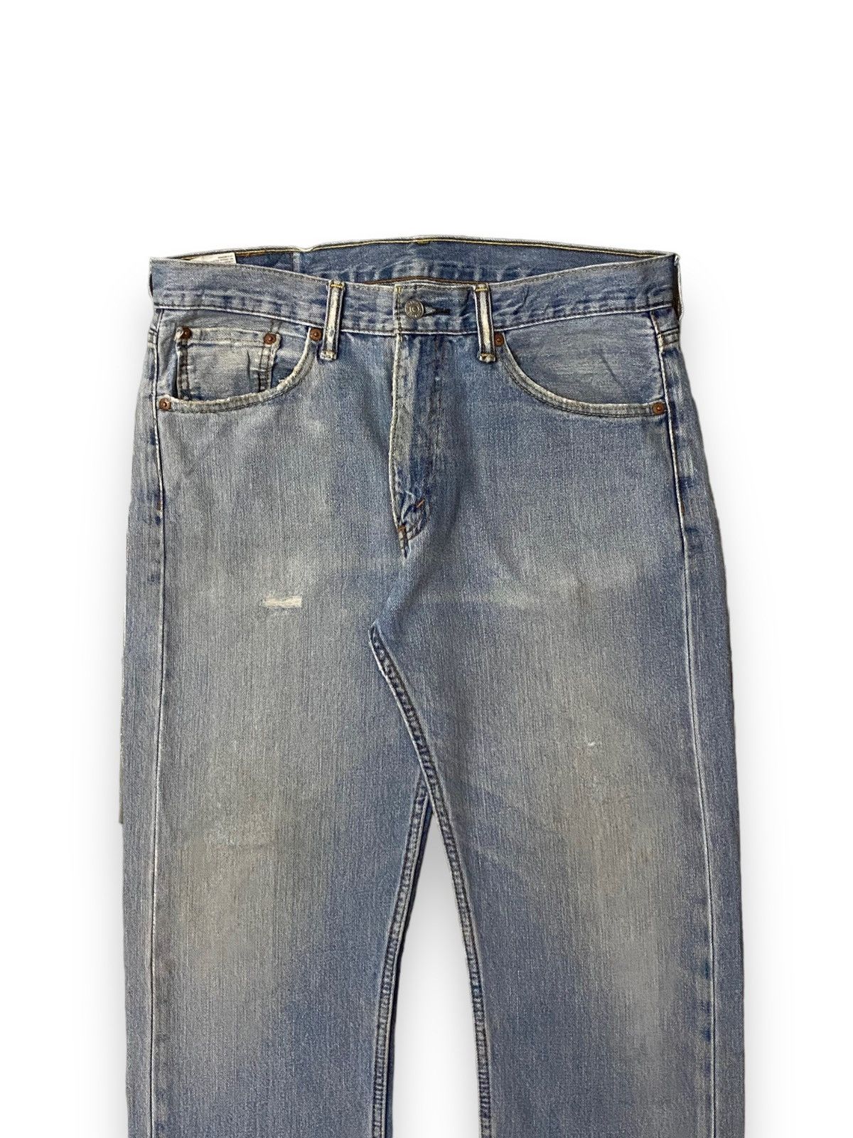 Levi's × Levi's Vintage Clothing Vintage Levis 505 Japan Button 3937 Faded Blue Regular Fit Size US 33 - 4 Thumbnail