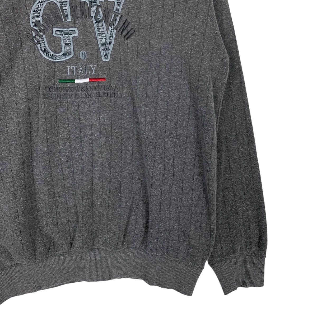 Gianni Valentino GIANNI VALENTINO Embroidery Big Logo Sweatshirt #0554-C26 Size US L / EU 52-54 / 3 - 4 Thumbnail