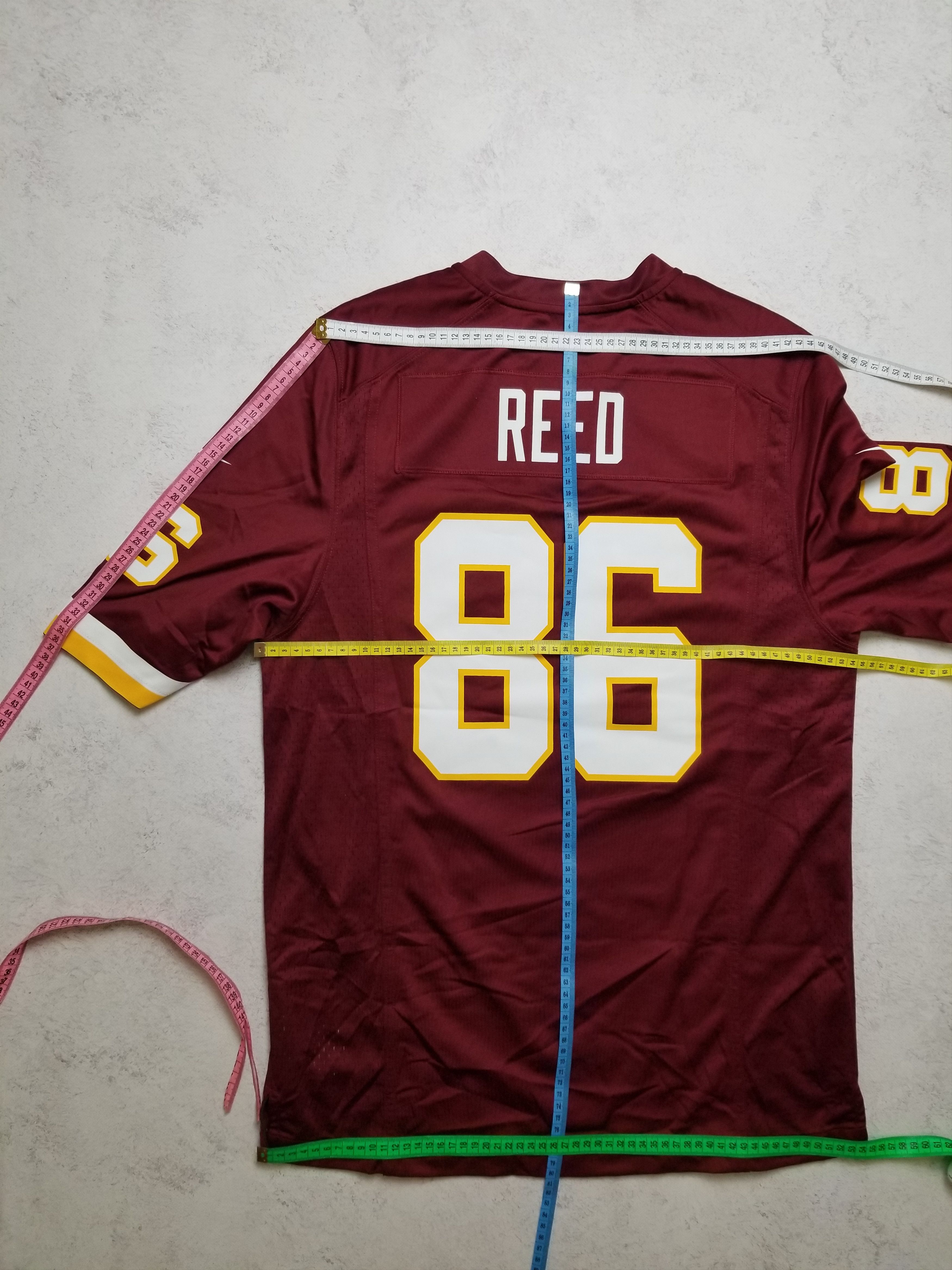 Nike Nike Washington Redskins Reed #86 Burgundy NFL Jersey Size US M / EU 48-50 / 2 - 2 Thumbnail