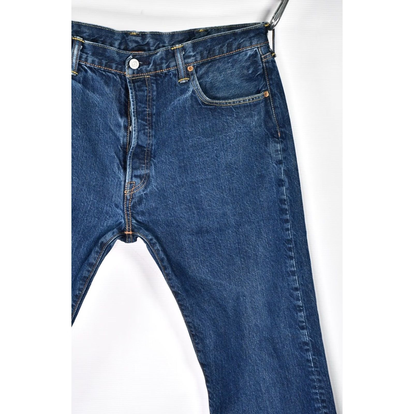 Levi's LEVI'S 501 Jeans Men W40/L32 Straight Denim Blue Cotton Regular Classic 00501-0162 Vintage-Yes? 501 Series 00501-0162 Size US 40 / EU 56 - 5 Thumbnail
