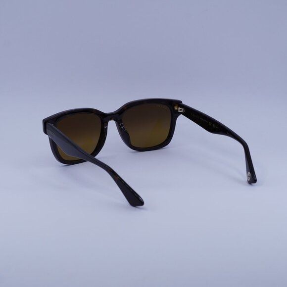 Gucci Gucci GG1639SA 002 Sunglasses Havana Square Frame Size ONE SIZE - 6 Thumbnail