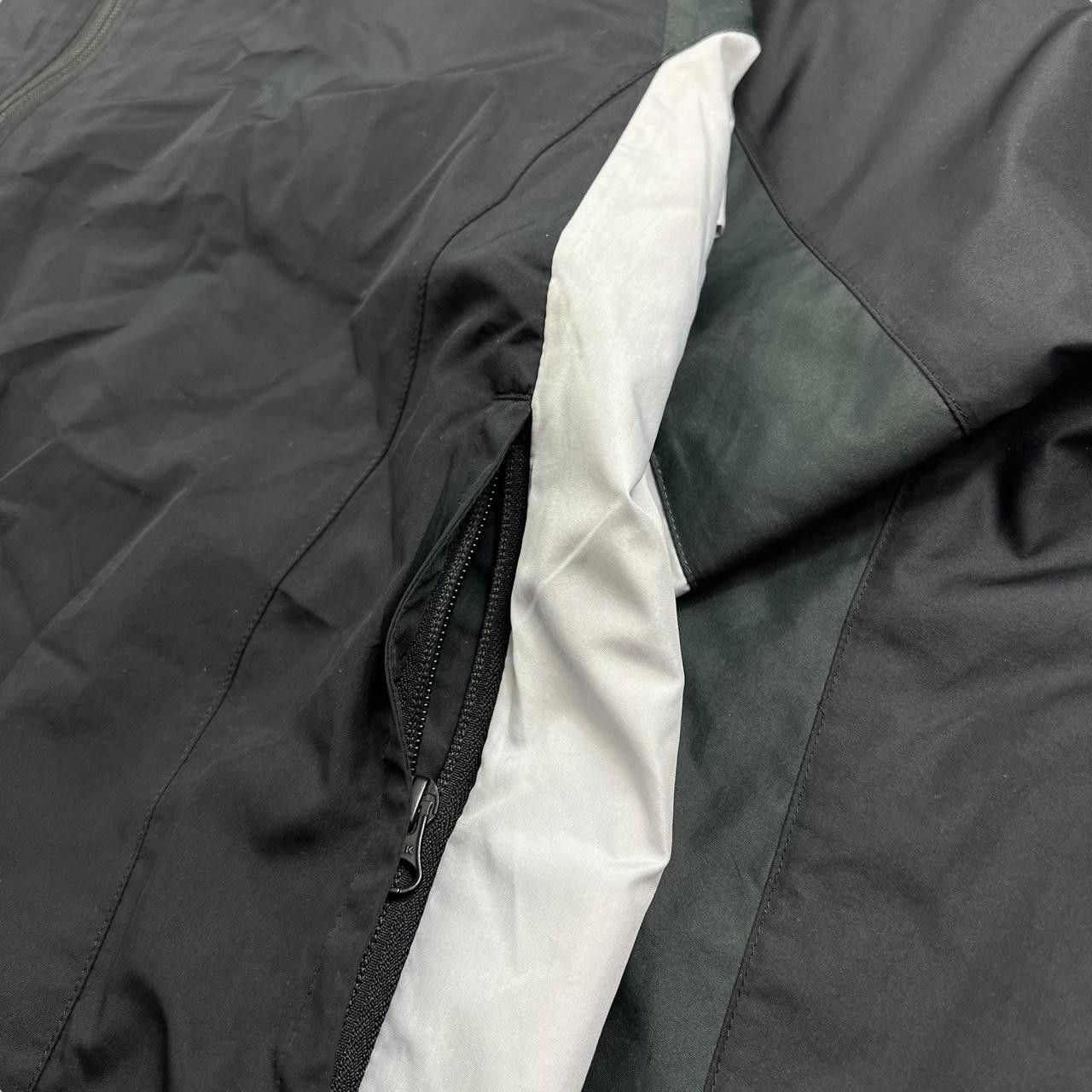 Nike Nike TN Hooded Windbreaker Zip Up Jacket Black & Gray Small Size US S / EU 44-46 / 1 - 5 Thumbnail