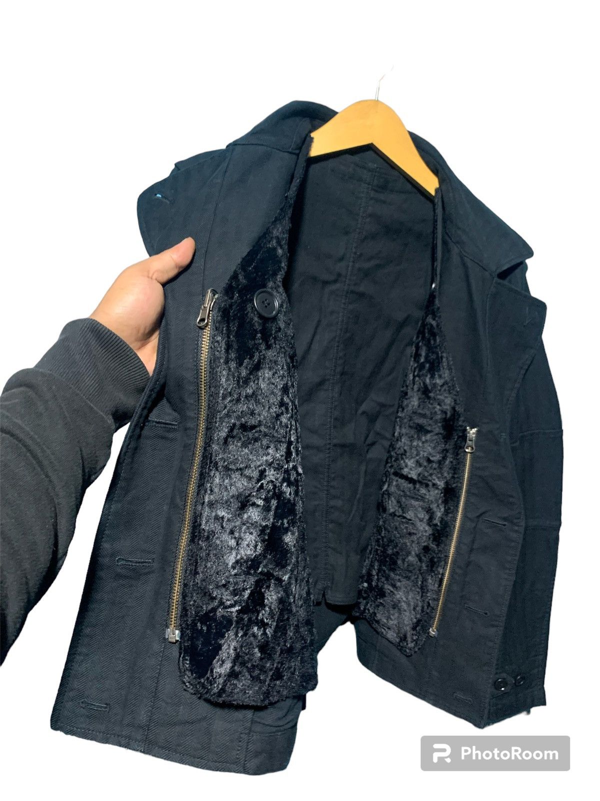 PPFM PPFM double breasted removable velvet vest jacket Size US M / EU 48-50 / 2 - 5 Thumbnail