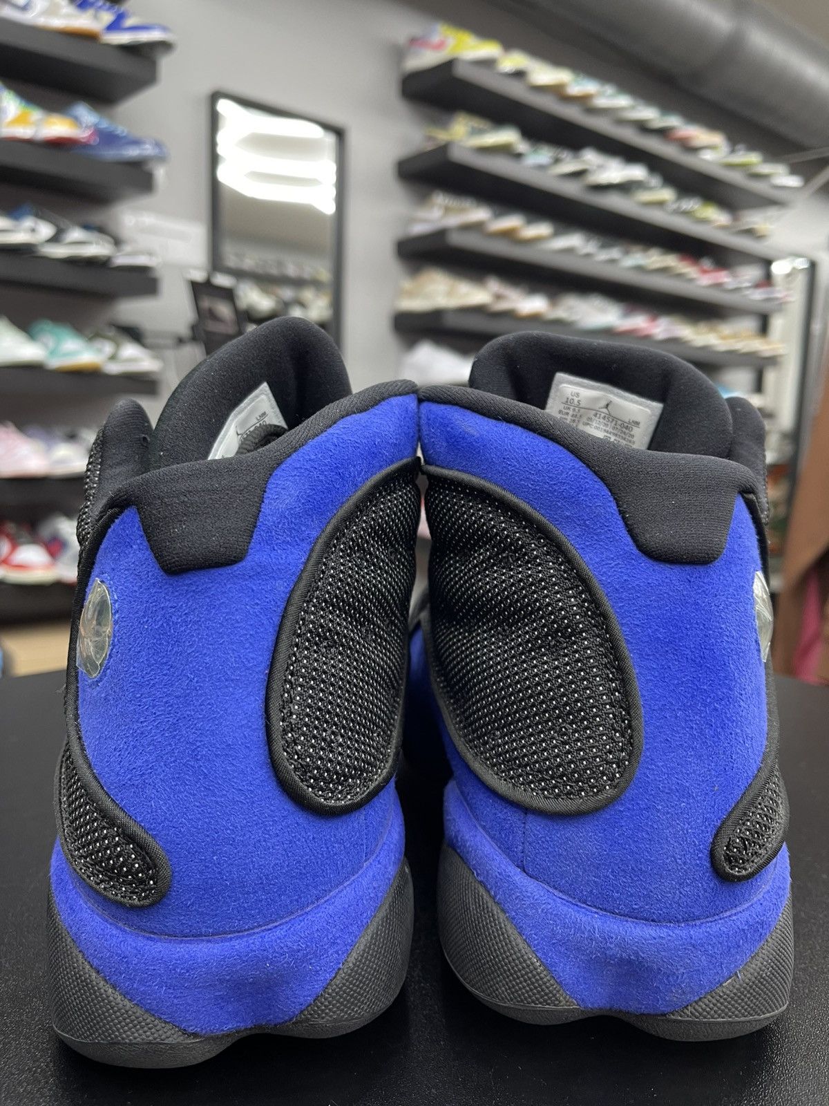 Jordan Brand Size 10.5 - Jordan 13 Black Hyper Royal Very Clean! Size US 10.5 / EU 43-44 - 4 Thumbnail