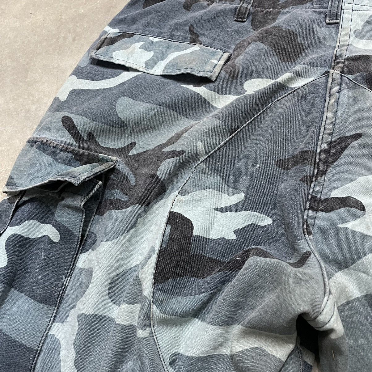 Vintage 🔴 Vintage Propper Blue Camo Cargo Pant 🔴 Size US 40 / EU 56 - 17 Thumbnail