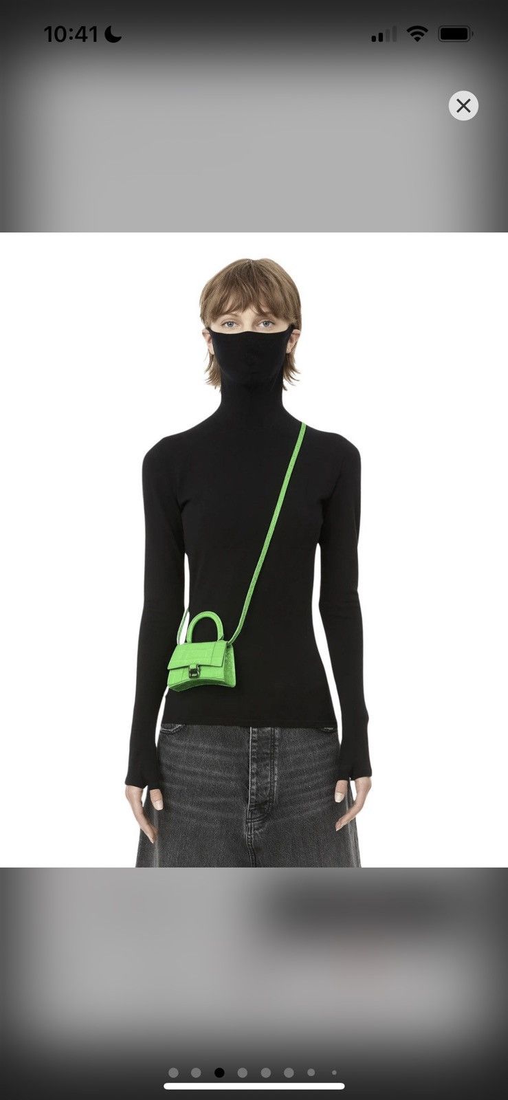 Balenciaga Balenciaga Summer 21 Mask Turtleneck Size US XS / EU 42 / 0 - 1 Thumbnail