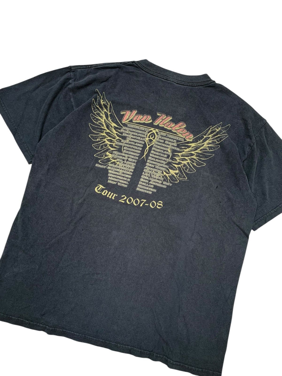 Vintage Vintage van halen 2007-2008 tour Size US XL / EU 56 / 4 - 3 Thumbnail