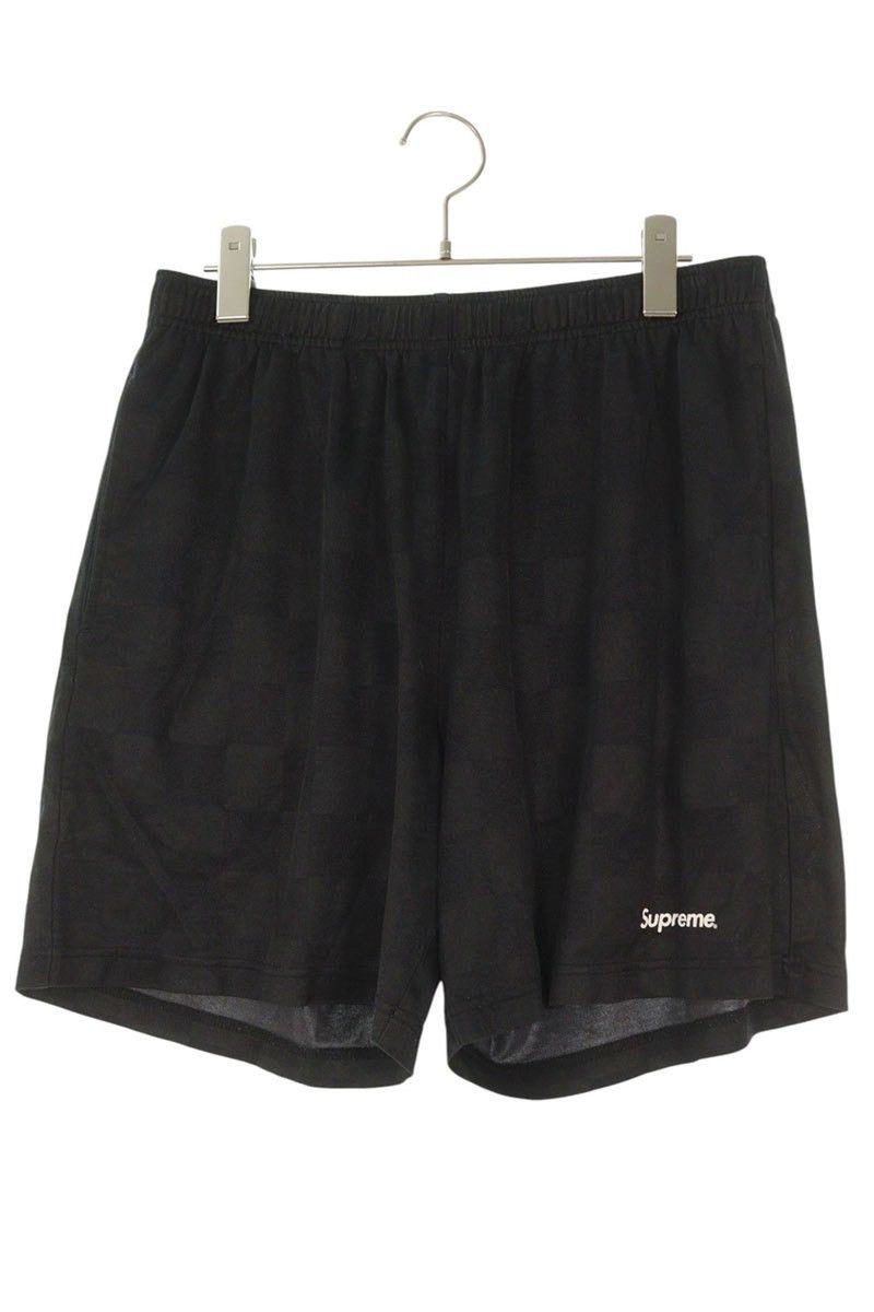 Supreme Supreme Black Leather Baggy shorts | Grailed