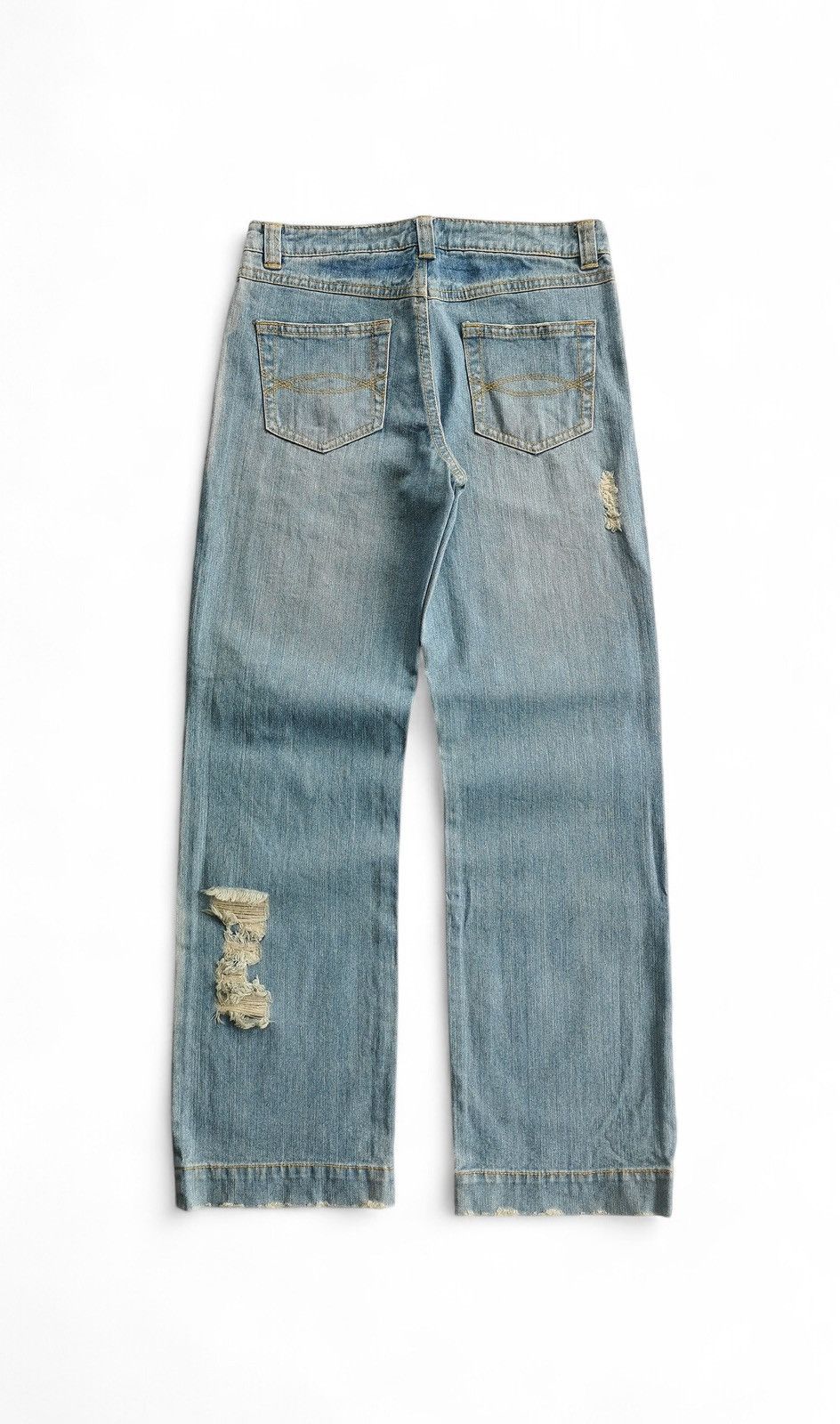 Tornado Mart Sky Bomber Show Gold Button Jeans Size US 30 / EU 46 - 3 Thumbnail