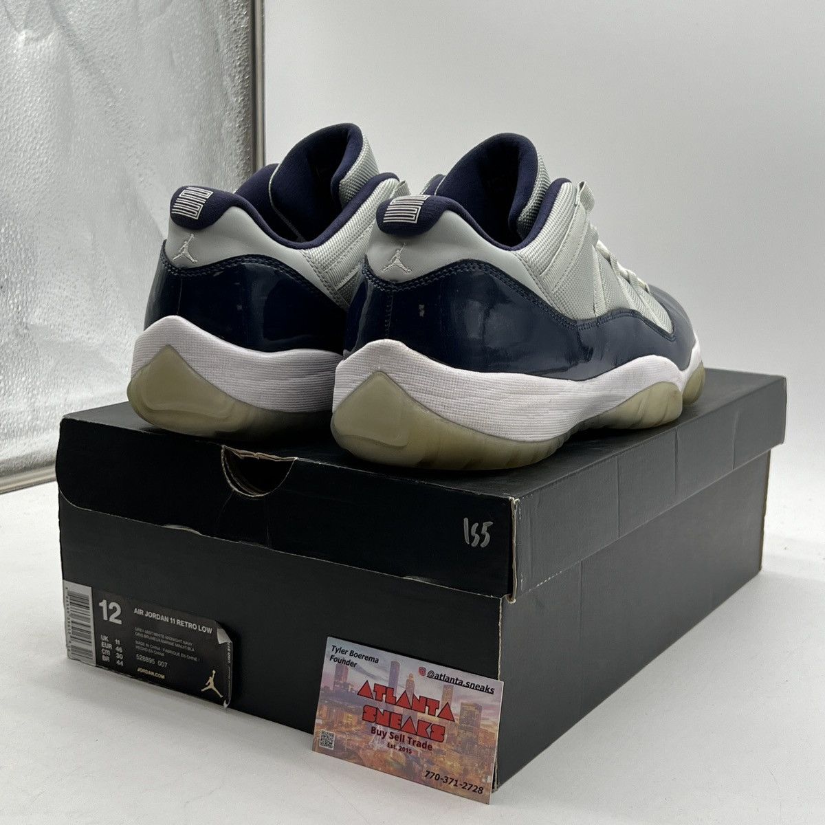 Jordan Brand Air Jordan 11 low Georgetown Size US 12 / EU 45 - 5 Thumbnail