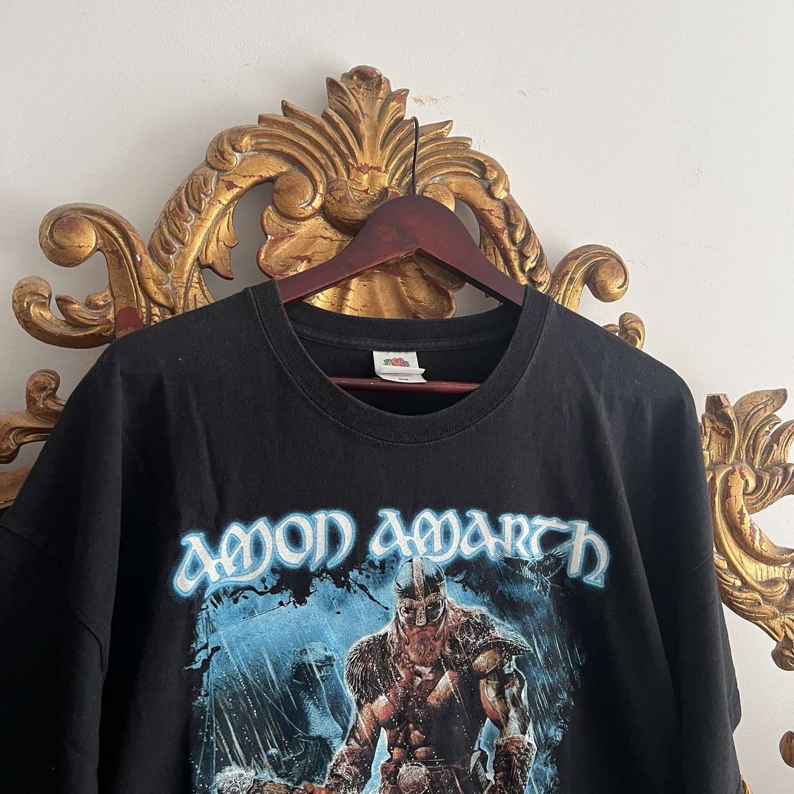 Band Tees Vintage Amon Amarth Barserker Tee Long Sleeve Sz XXL Size US XXL / EU 58 / 5 - 3 Thumbnail