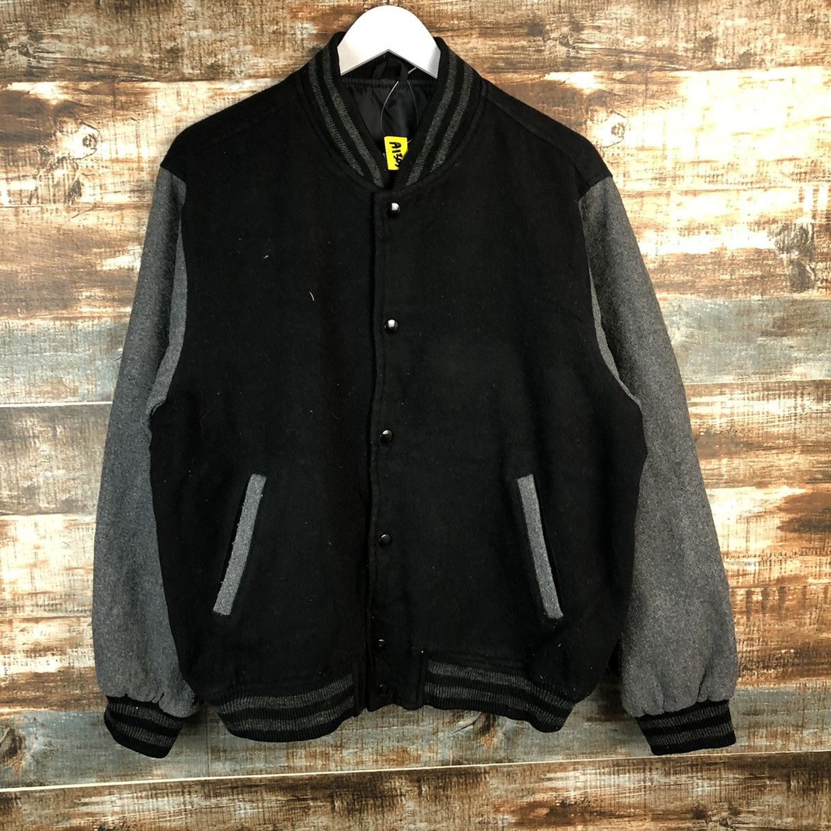 Japanese Brand Japanese Brand Black Bombers varsity Jacket #A1305 Size US M / EU 48-50 / 2 - 3 Thumbnail
