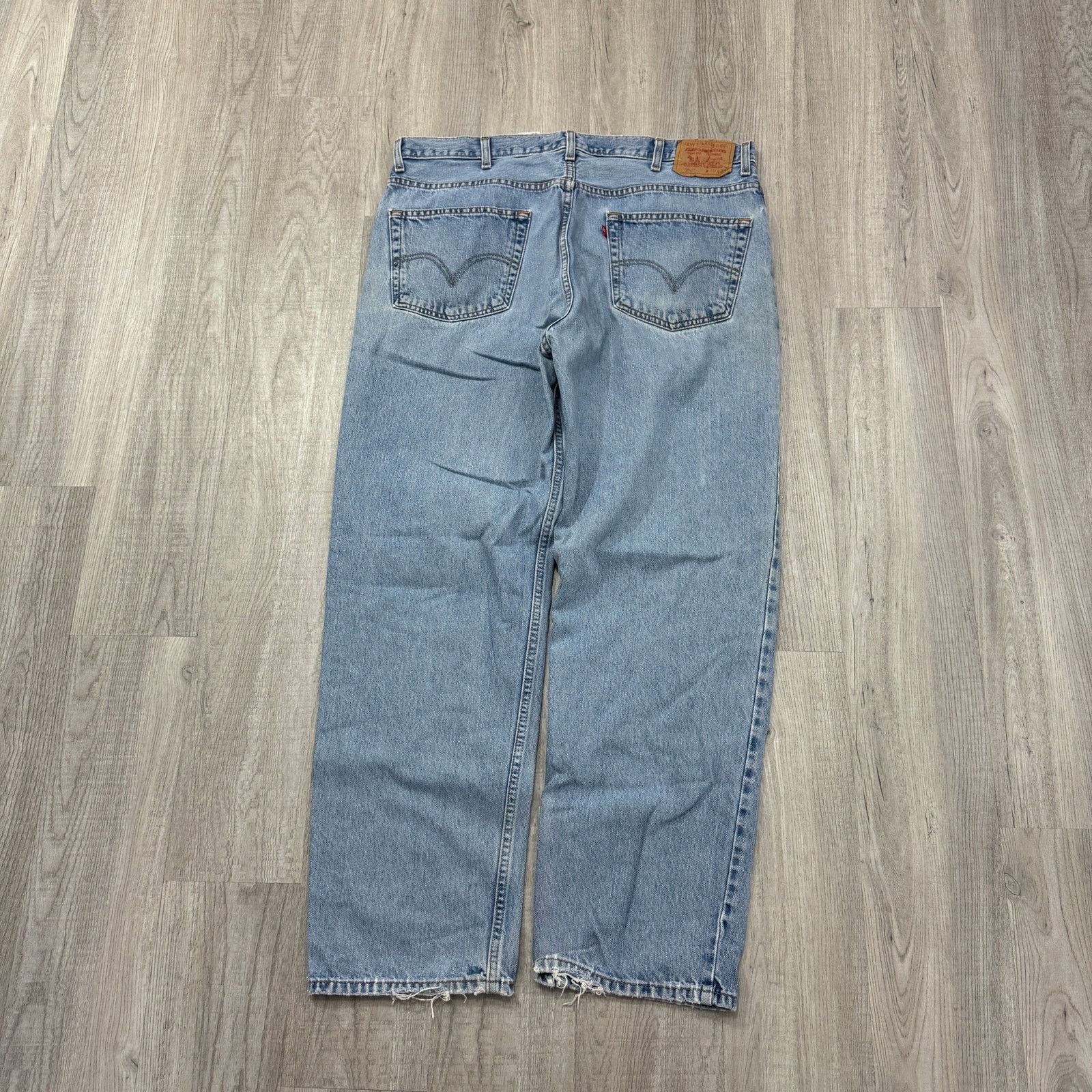 Levi's Vintage Levi's 550 Jeans Men's 40 x 32 Blue Relaxed Fit Size US 40 / EU 56 - 5 Thumbnail
