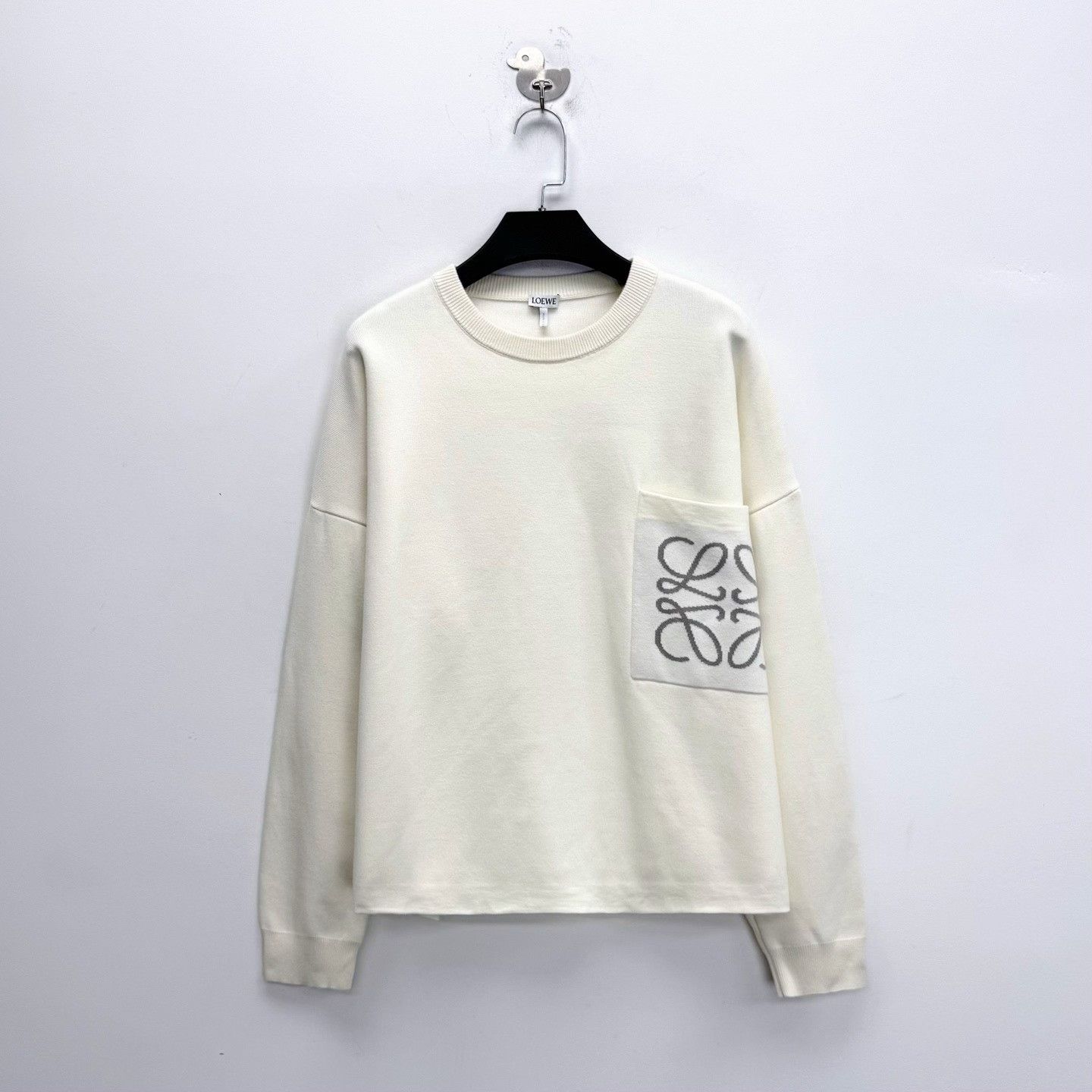 Loewe Loewe SS23 Logo Knit Sweatshirt Size US M / EU 48-50 / 2 - 1 Thumbnail