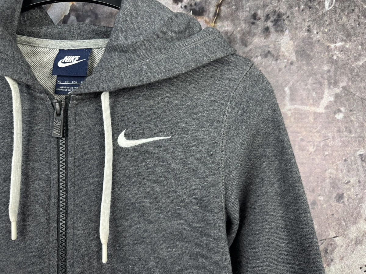 Nike Men’s Nike Gray Zip-Up Hoodie Streetwear Size XS Size US XS / EU 42 / 0 - 4 Thumbnail
