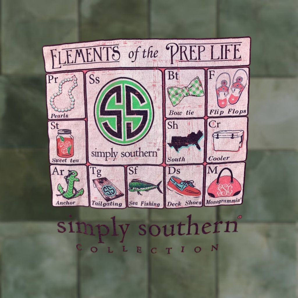 Vintage Simply Southern T Shirt Womens M Pink Solid Preppy Elements of the Prep Life Womens Size M / US 6-8 / IT 42-44 - 1 Thumbnail