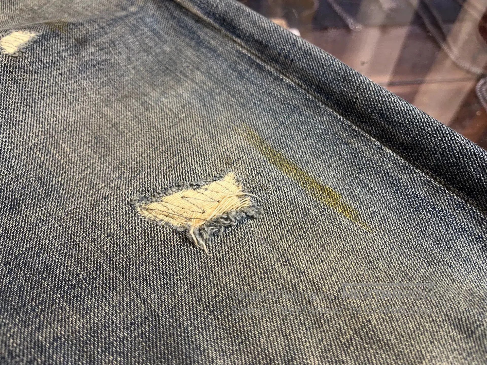 RRL Ralph Lauren vintage rrl distressed denim jeans. Size US 30 / EU 46 - 9 Thumbnail