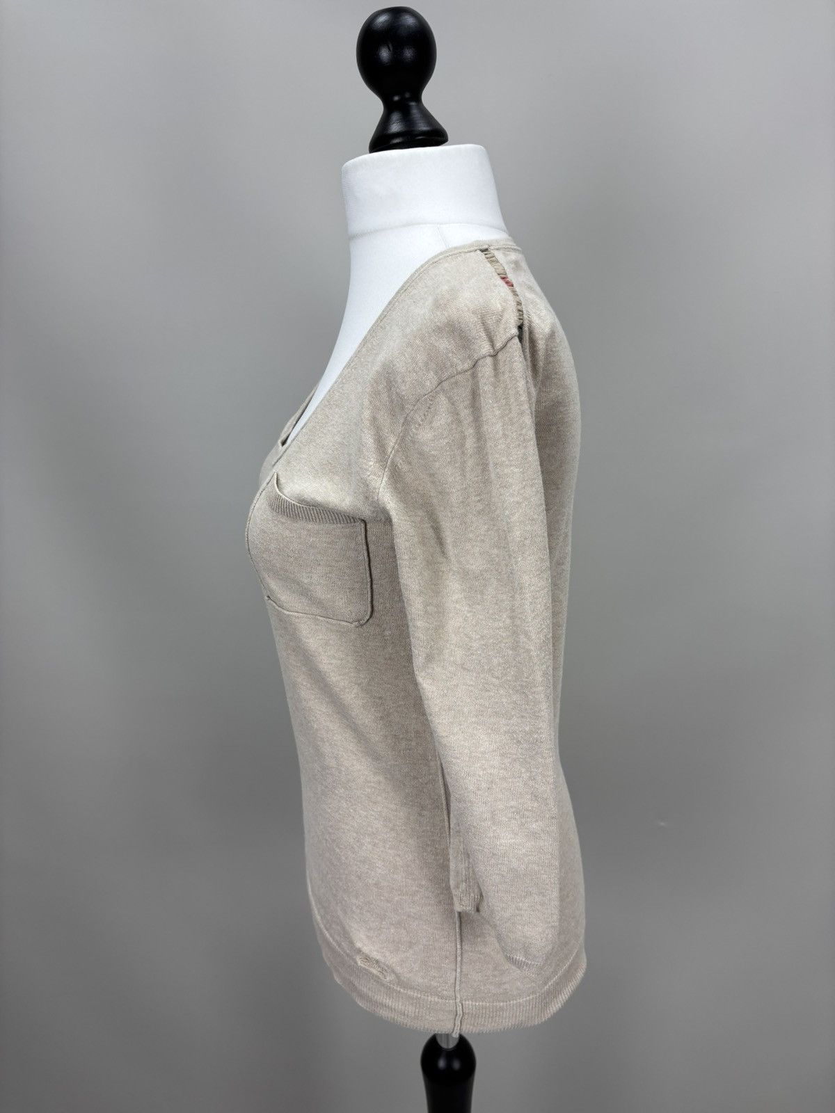 Burberry Womens sweater Burberry Brit Size S Color Beige Size S / US 4 / IT 40 - 9 Thumbnail