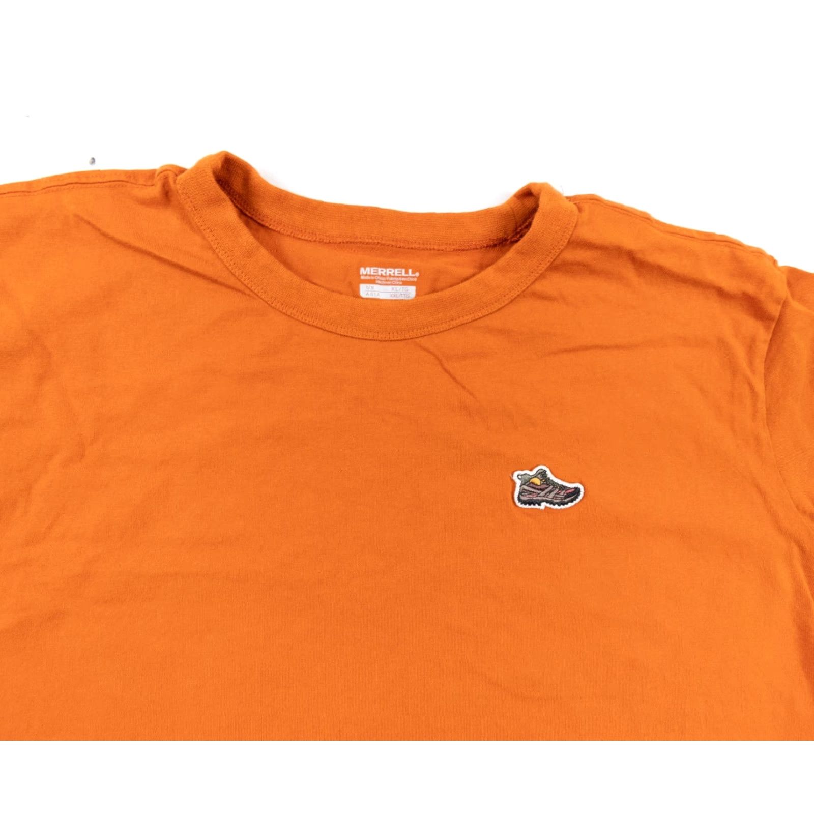 Merrell Merrell Women's Moab Icon Tee Shirt XL Orange Crew Neck Short Sleeve T-Shirt Size XL / US 12-14 / IT 48-50 - 2 Thumbnail