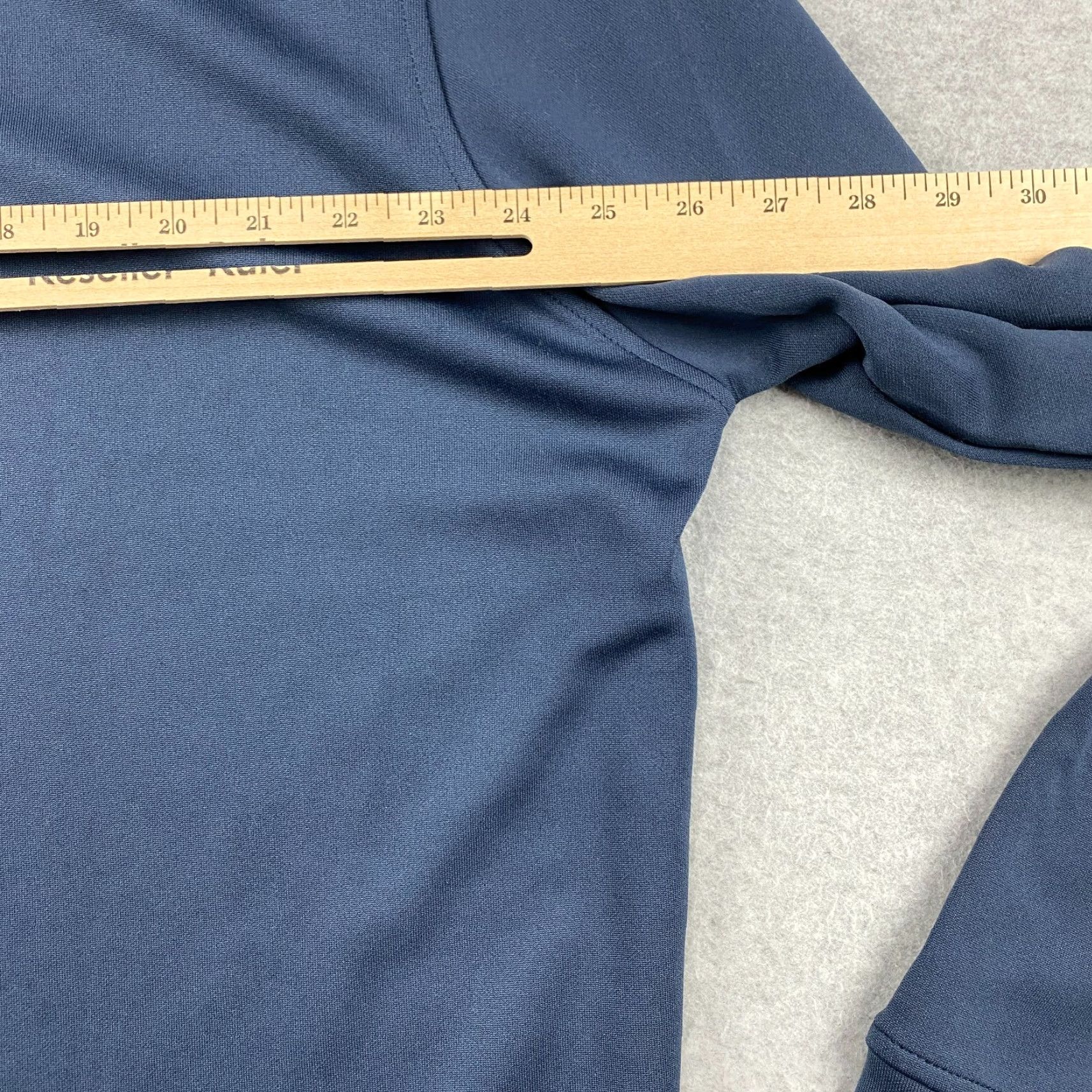 Vintage Pebble Beach Mens Sweatshirt 2XL Blue Camo Dry Luxe Performance 1/4 Zip Pullover Size US XXL / EU 58 / 5 - 6 Thumbnail