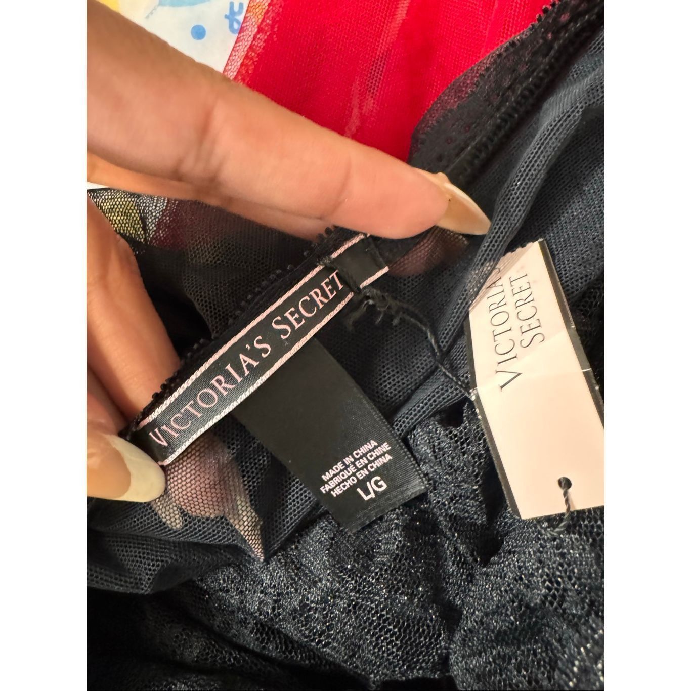 Victoria's Secret Victoria’s Secret Black Lace Bodysuit Women’s Size Large Size L / US 10 / IT 46 - 6 Thumbnail