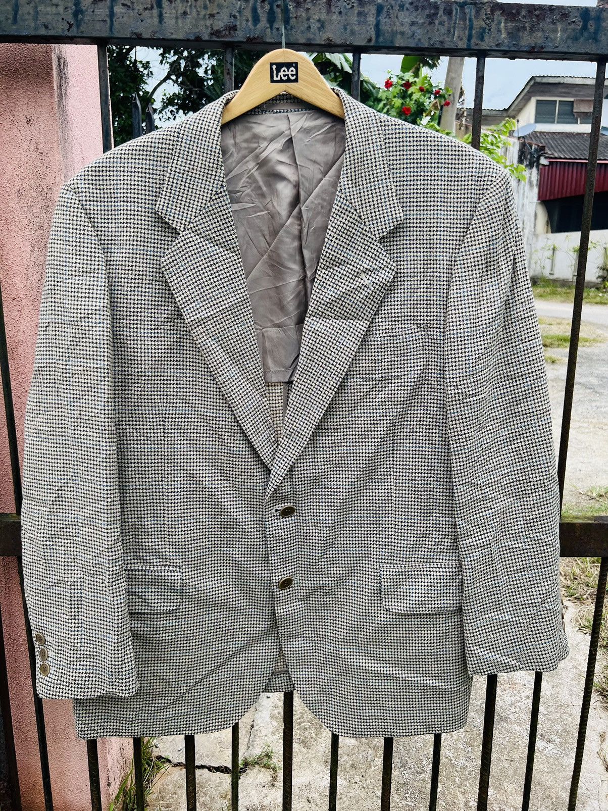 Vintage × Yves Saint Laurent Vintage Yves Saint Laurent YSL Wool Blazer Size 106 (L) Size 46R - 1 Thumbnail