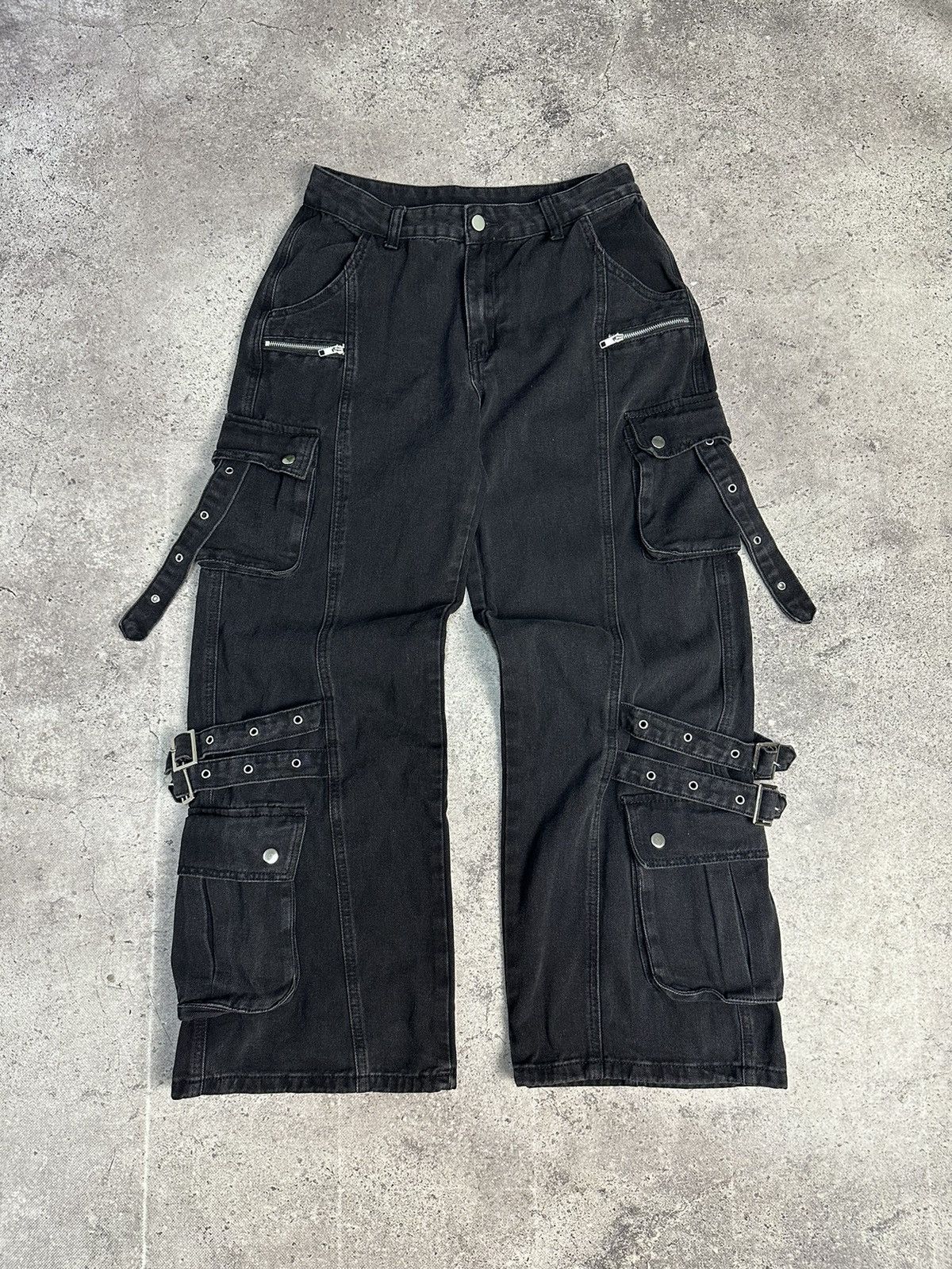 Japanese Brand × Vintage Vintage Junya Watanabe Punk Style Distressed Gothic Archival Size US 31 - 1 Thumbnail