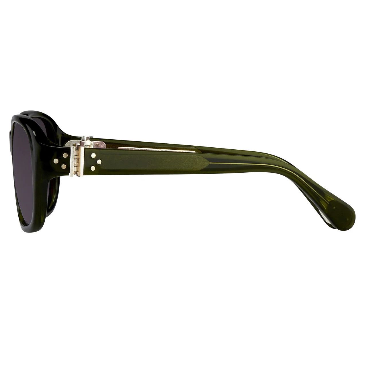 Ann Demeulemeester Ann Demeulemeester Sunglasses Oval Green and Purple Size ONE SIZE - 5 Thumbnail