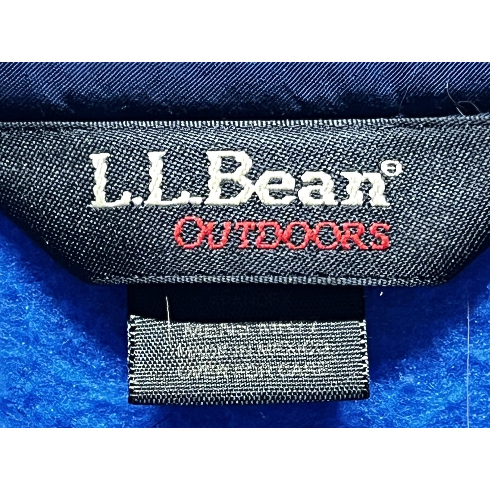 Vintage VINTAGE L.L. Bean Outdoors Fleece Vest Men’s L Blue Full Zip Gorp New England 90s Size US L / EU 52-54 / 3 - 4 Thumbnail