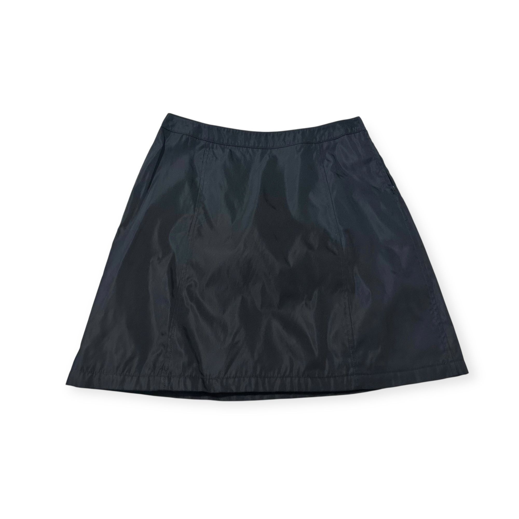 Prada Prada Archival 90s Tech Nylon Mini Skirt L Navy Size 27" / US 4 / IT 40 - 5 Thumbnail
