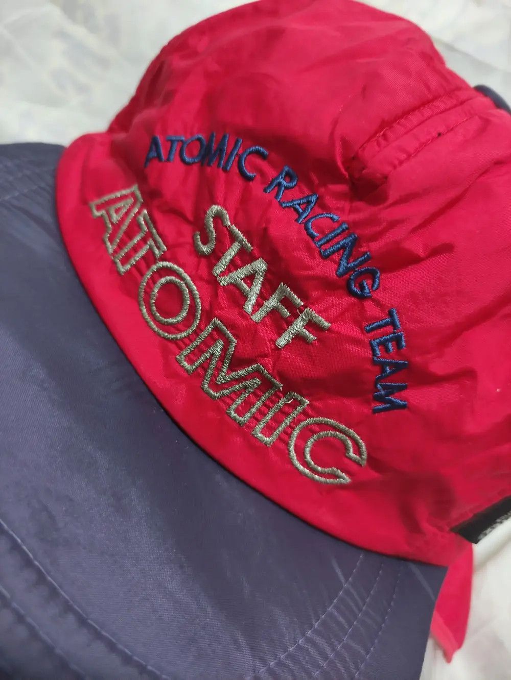 Atomic × Goretex ATOMIC RACING TEAM BY GORETEX VINTAGE SKI EARFLAP CAP Size ONE SIZE - 5 Thumbnail