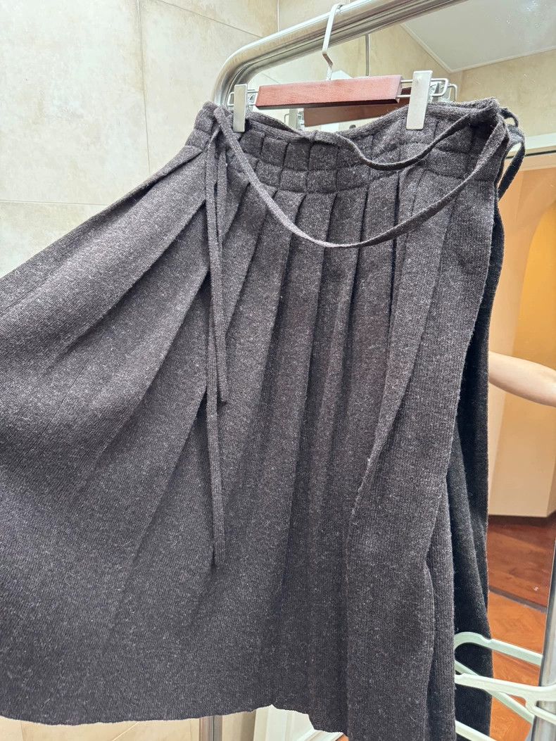 Y's Y's size os Wool skirt Size 25" / US 0 / IT 36 - 3 Thumbnail