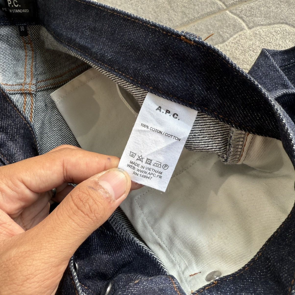 A.P.C. A.P.C Jeans Selvedge Size US 30 / EU 46 - 5 Thumbnail