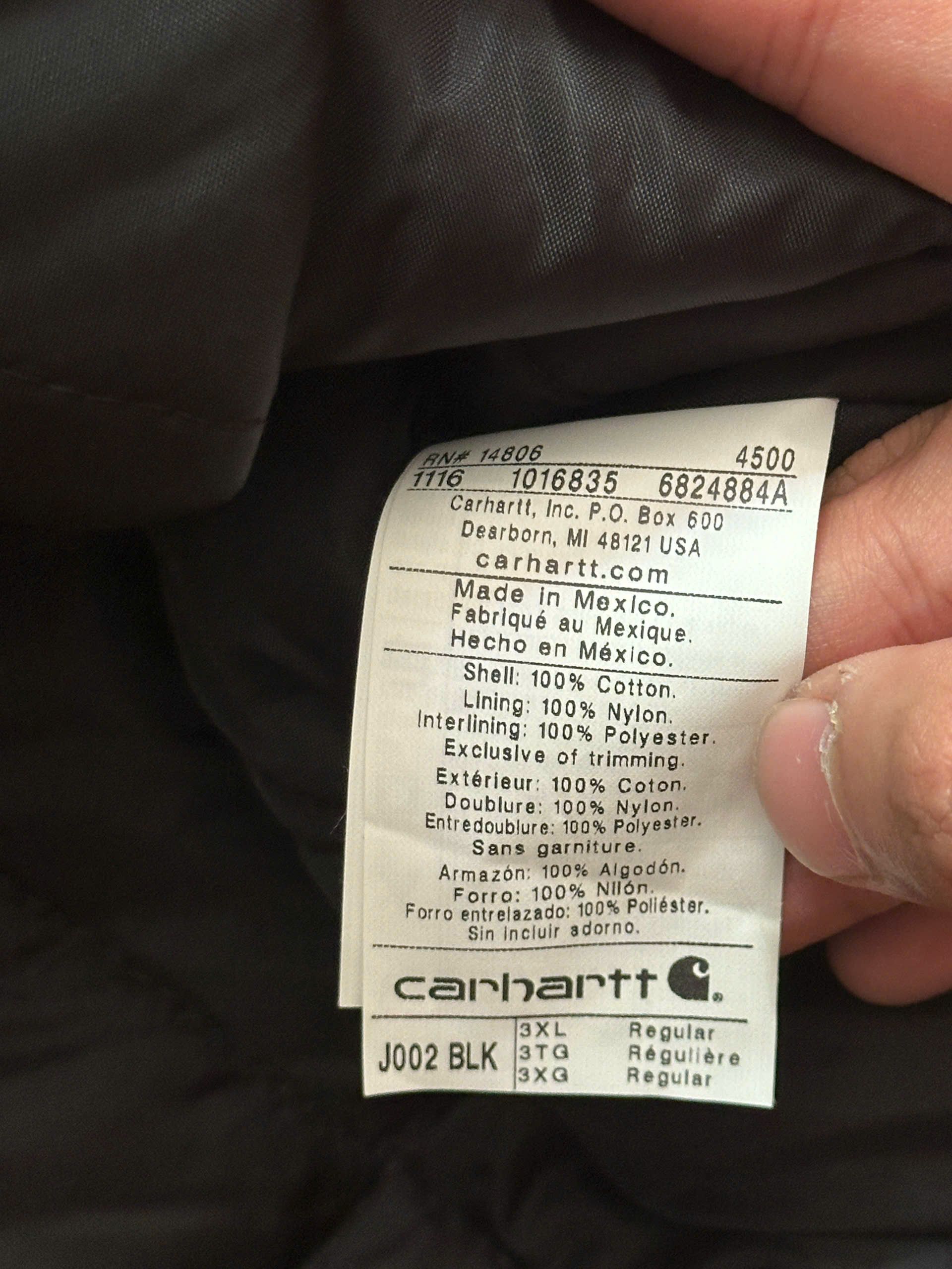 Carhartt Carhartt Jacket ABB (00s) / Size 3XL / Black-Suede / Size US XXL / EU 58 / 5 - 6 Thumbnail
