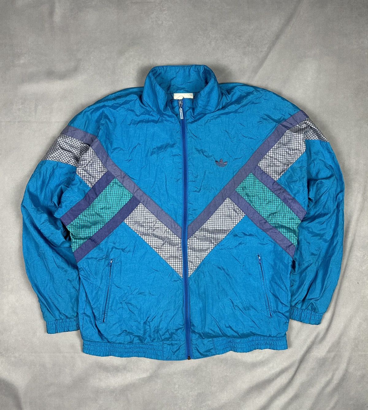 Adidas × Vintage Vintage 90s Adidas Nylon Jacket M Size US M / EU 48-50 / 2 - 3 Thumbnail