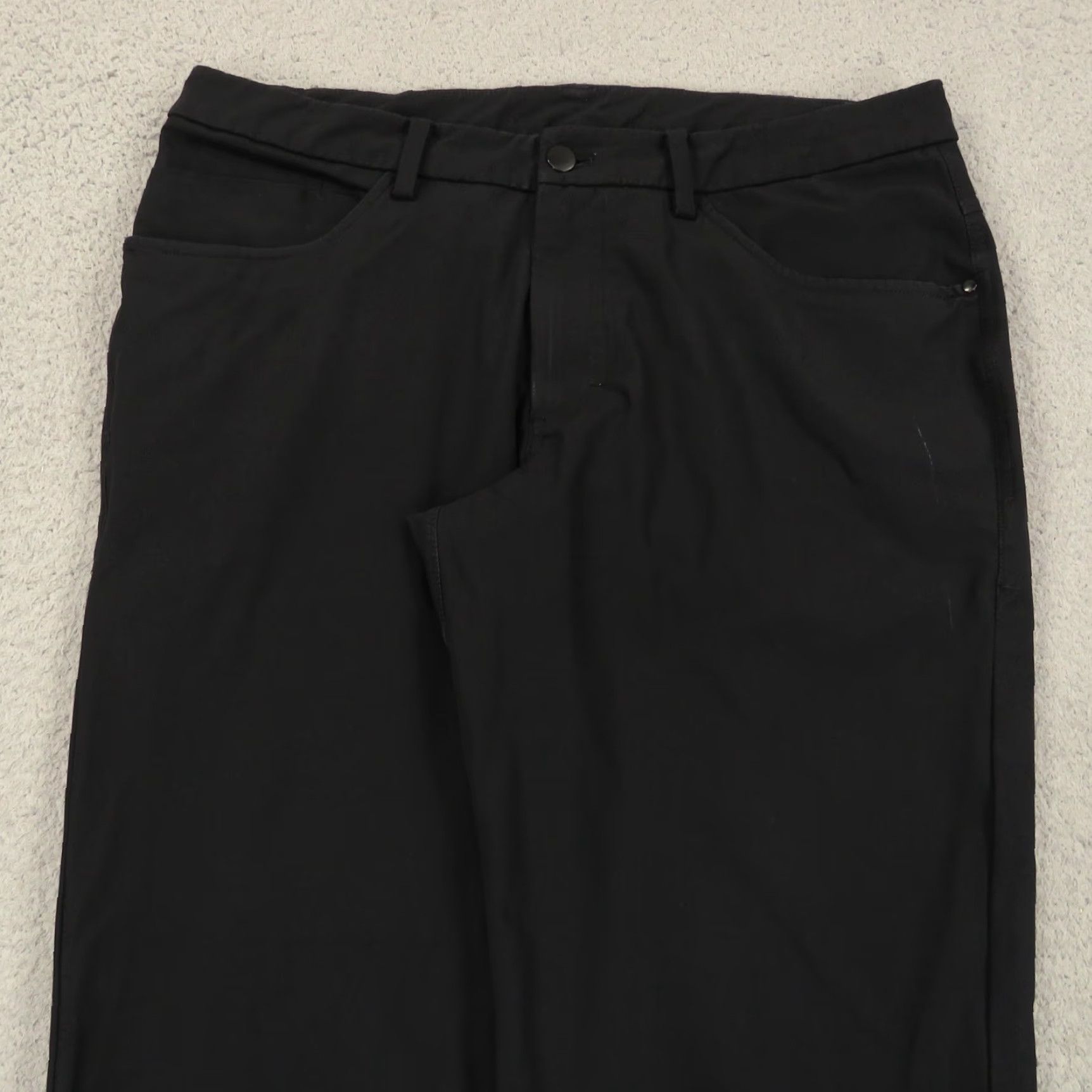 Lululemon Lululemon ABC Pant 34x34 Slim Fit Warpstreme Black First Release 5 Five Pocket Pants Men Size US 34 / EU 50 - 6 Thumbnail